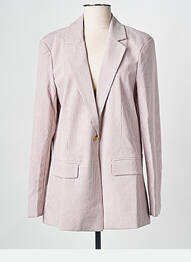 Blazer rose MSCH COPENHAGEN femme