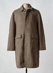 Manteau long marron MINIMUM pour homme seconde vue