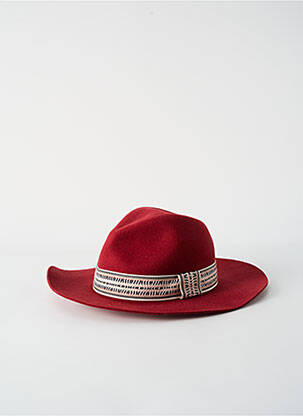 Chapeau rouge MARADJI femme