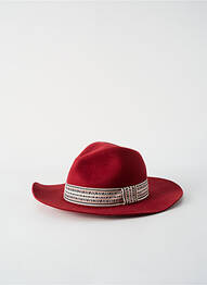 Chapeau rouge MARADJI femme