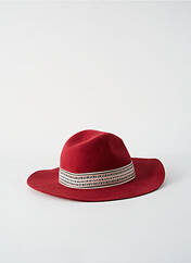 Chapeau rouge MARADJI pour femme seconde vue