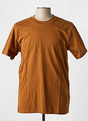 T-shirt marron MINIMUM pour homme seconde vue