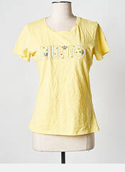 T-shirt jaune LIU JO pour femme seconde vue
