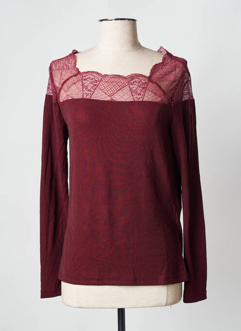 Top rouge ONLY pour femme