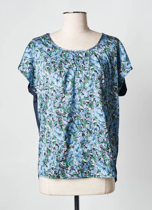 Top bleu MORE & MORE pour femme