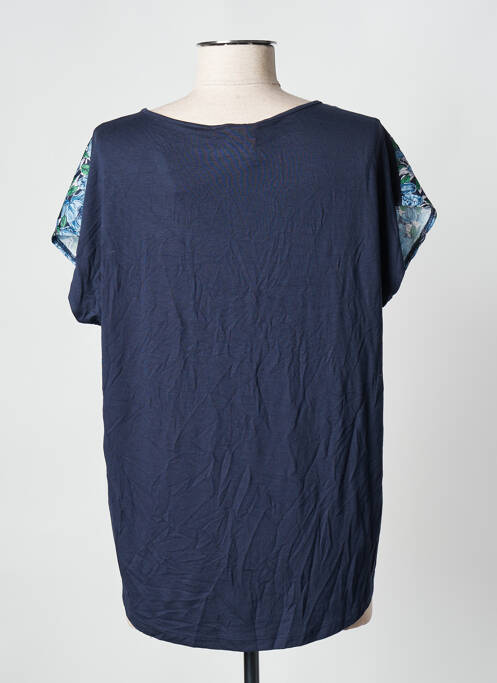 Top bleu MORE & MORE pour femme