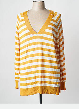 Pull jaune MANGO femme