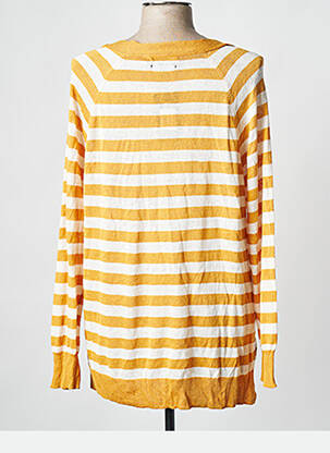 Pull jaune MANGO femme
