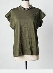 T-shirt vert PLEASE pour femme seconde vue