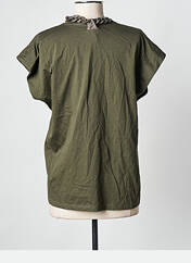 T-shirt vert PLEASE pour femme seconde vue