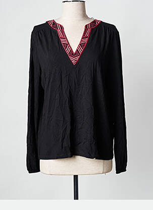 T-shirt noir STREET ONE femme