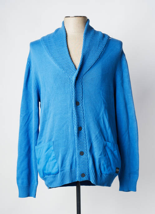 Pull bleu JACK & JONES pour homme
