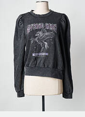 Sweat-shirt noir ONLY pour femme seconde vue