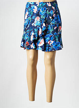 Jupe courte bleu Y.A.S femme