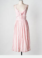 Robe courte rose PEPE pour femme seconde vue