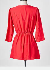 Tunique maternité rouge NEUVIÈME CIEL pour femme seconde vue