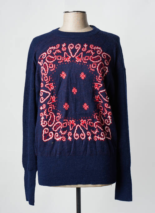 Pull bleu SCOTCH & SODA pour femme