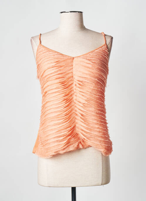 T-shirt orange LES P'TITES BOMBES pour femme