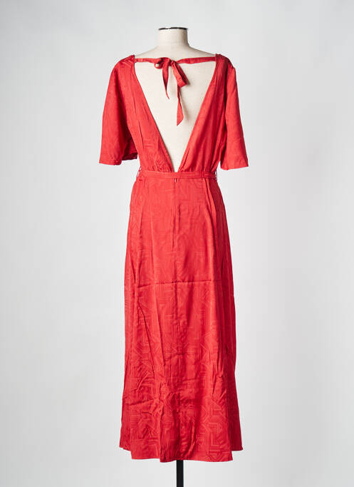 Robe longue rouge VILA pour femme