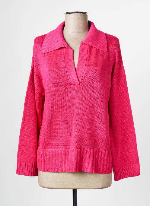 Pull rose GRACE & MILA femme