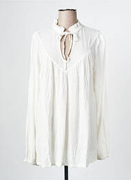 Chemisier maternité blanc SUPERMOM femme