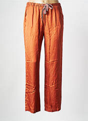 Pantalon large orange SAK'S pour femme seconde vue