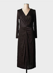 Robe longue marron LE TEMPS DES CERISES pour femme seconde vue