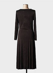 Robe longue marron LE TEMPS DES CERISES pour femme seconde vue