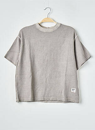 T-shirt beige REEBOK femme