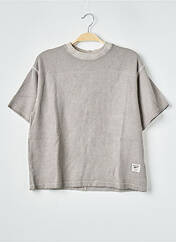 T-shirt beige REEBOK pour femme seconde vue