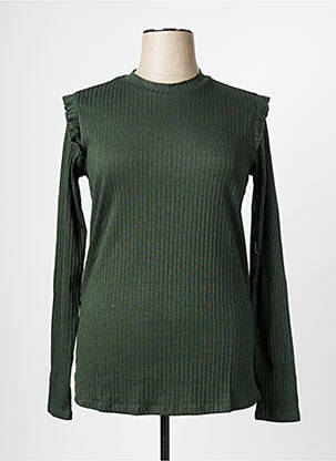 Top vert SUPERMOM pour femme