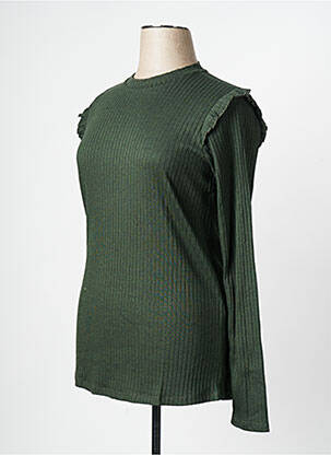 T-shirt / top maternité vert SUPERMOM femme