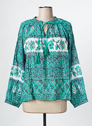 Blouse vert M.A.B.E femme