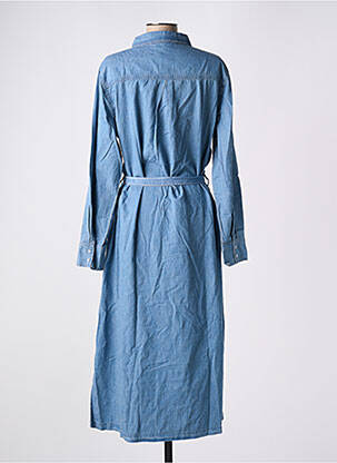 Robe mi-longue bleu GRACE & MILA femme