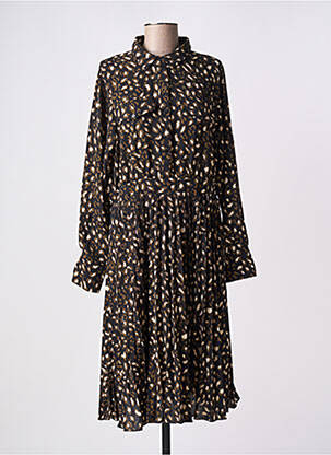 Robe mi-longue noir MOLLY BRACKEN femme