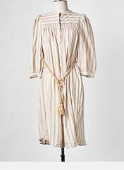 Robe mi-longue beige SESSUN pour femme seconde vue