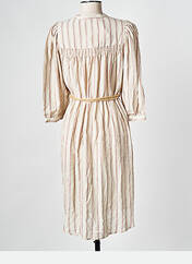 Robe mi-longue beige SESSUN pour femme seconde vue