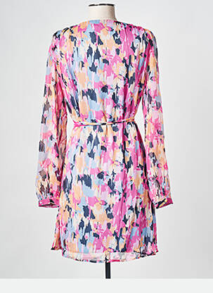 Robe courte rose VILA femme