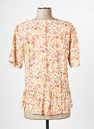 Top orange OBJECT femme