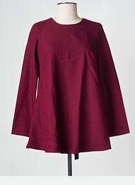 Chemisier maternité rouge NEUVIÈME CIEL femme