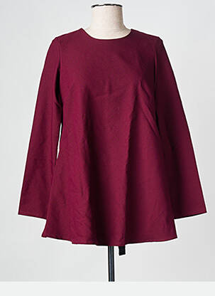 Top rouge NEUVIÈME CIEL pour femme