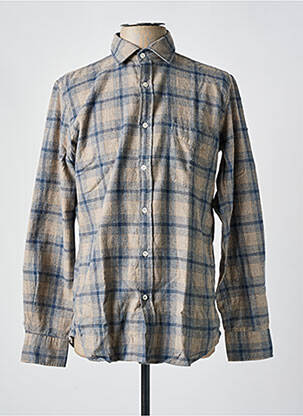 Chemise manches longues gris HARTFORD homme