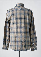 Chemise manches longues gris HARTFORD pour homme seconde vue