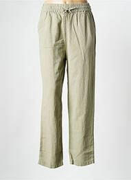 Pantalon droit vert OBJECT femme