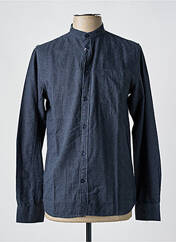 Chemise manches longues bleu KNOWLEDGE COTTON APPAREL pour homme seconde vue