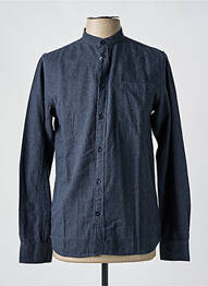 Chemise manches longues bleu KNOWLEDGE COTTON APPAREL homme