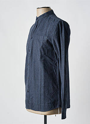Chemise manches longues bleu KNOWLEDGE COTTON APPAREL homme