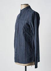 Chemise manches longues bleu KNOWLEDGE COTTON APPAREL pour homme seconde vue
