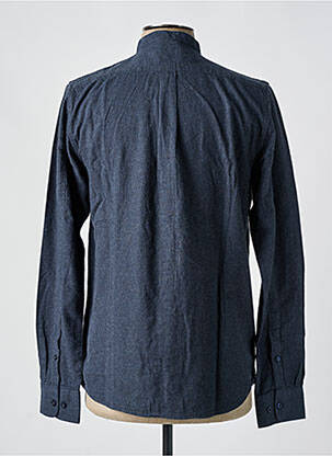 Chemise manches longues bleu KNOWLEDGE COTTON APPAREL homme