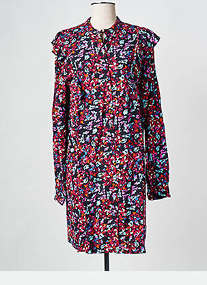 Robe courte rose PIECES femme